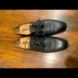 Express Black mens dress shoes.